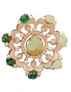 fluora emerald green ring