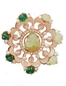 fluora emerald green ring