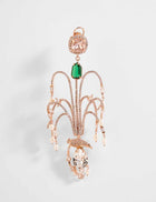 fountain shape earrings