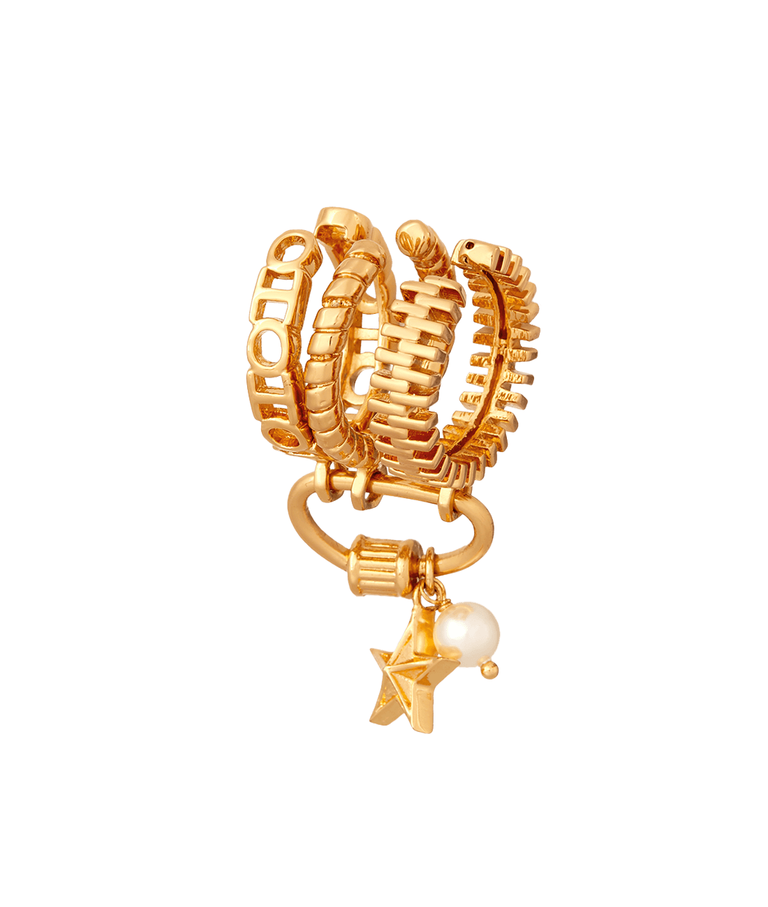 gold chunky ring