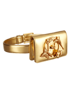 Gold hand bag for women