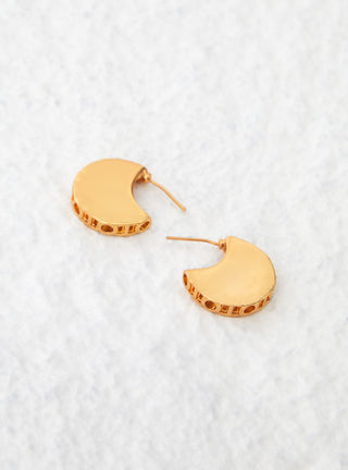 gold plated ear studs