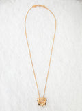 gold plated pendant long chain