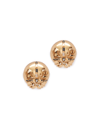 gold plated top earrings
