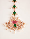 handcrafted maang tikka