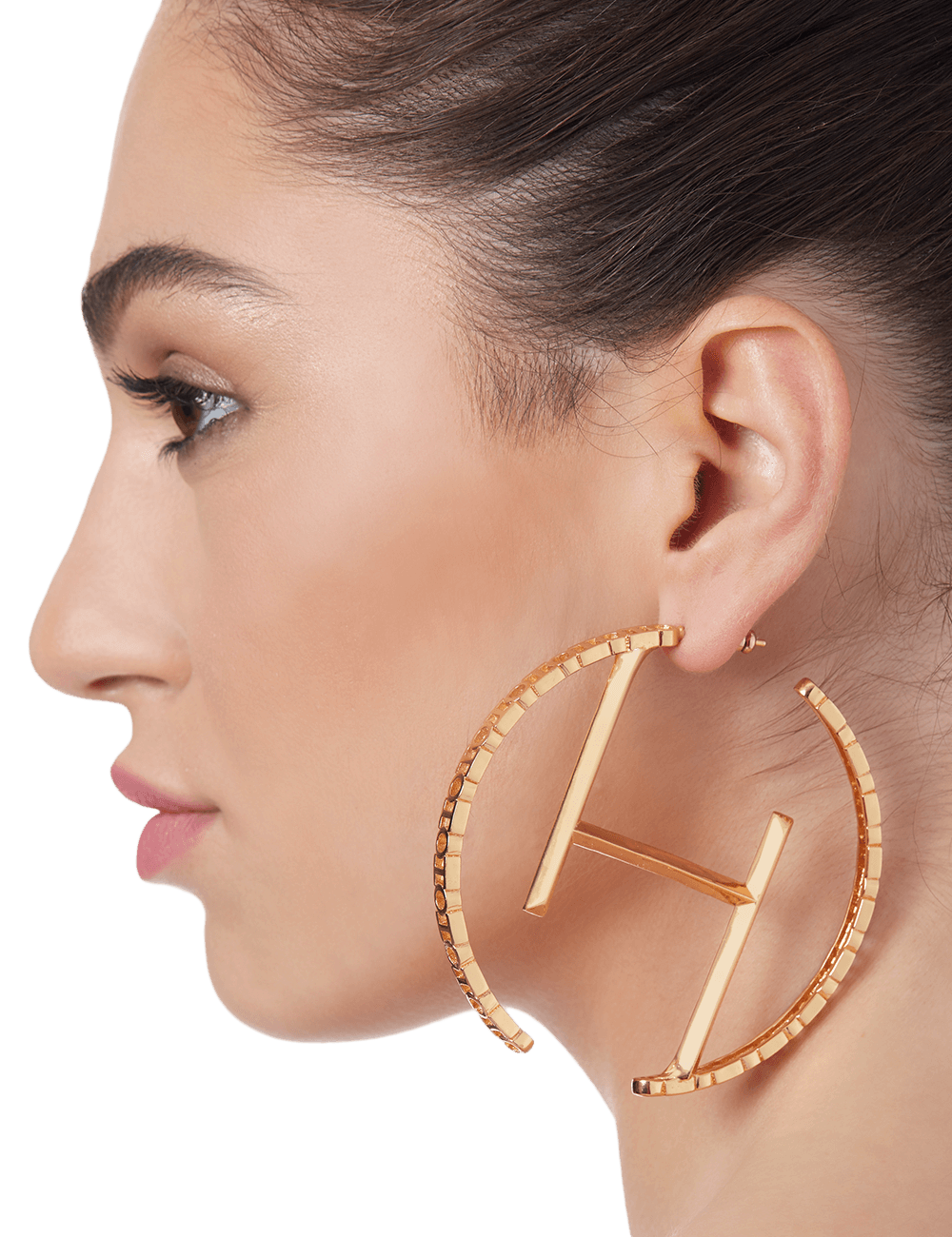 hoop earrings