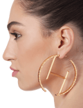 hoop earrings