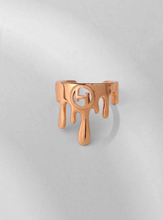 designer gold midi ring 