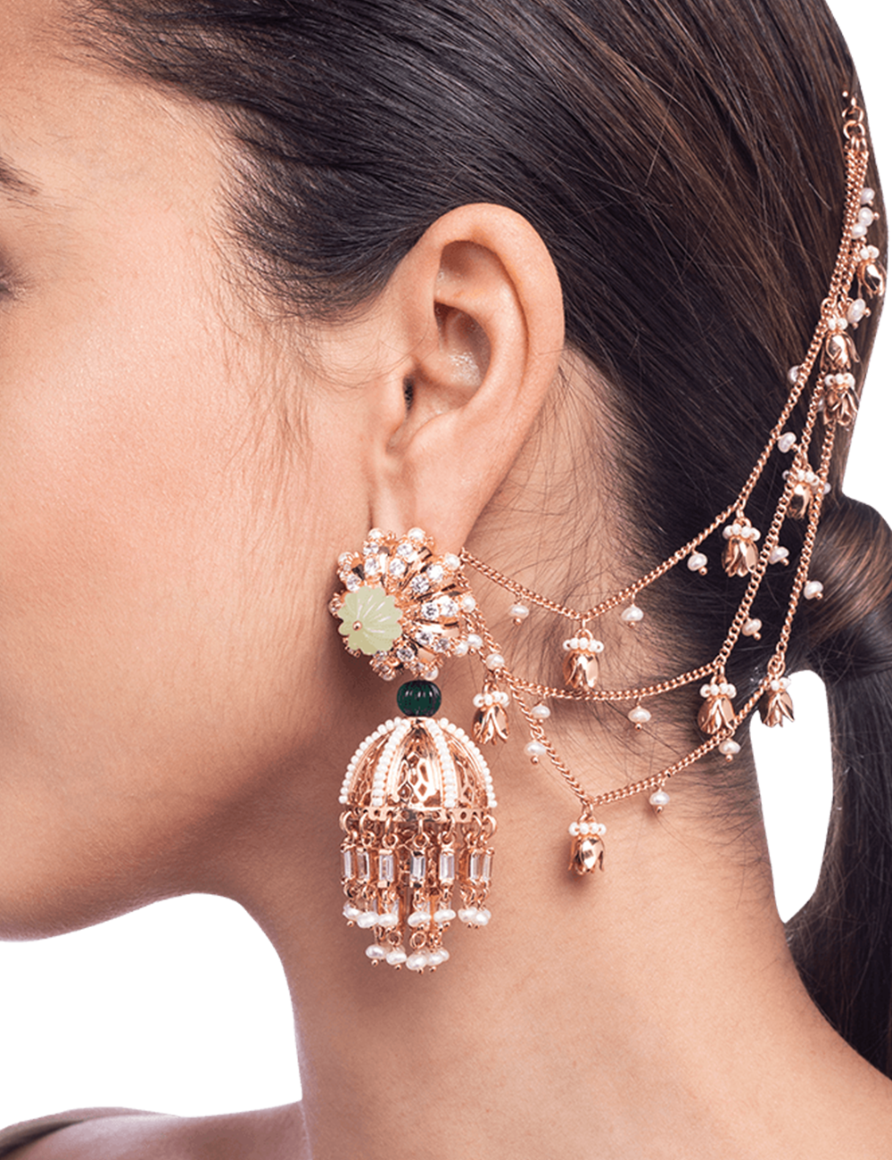 jhumka sahara earrings
