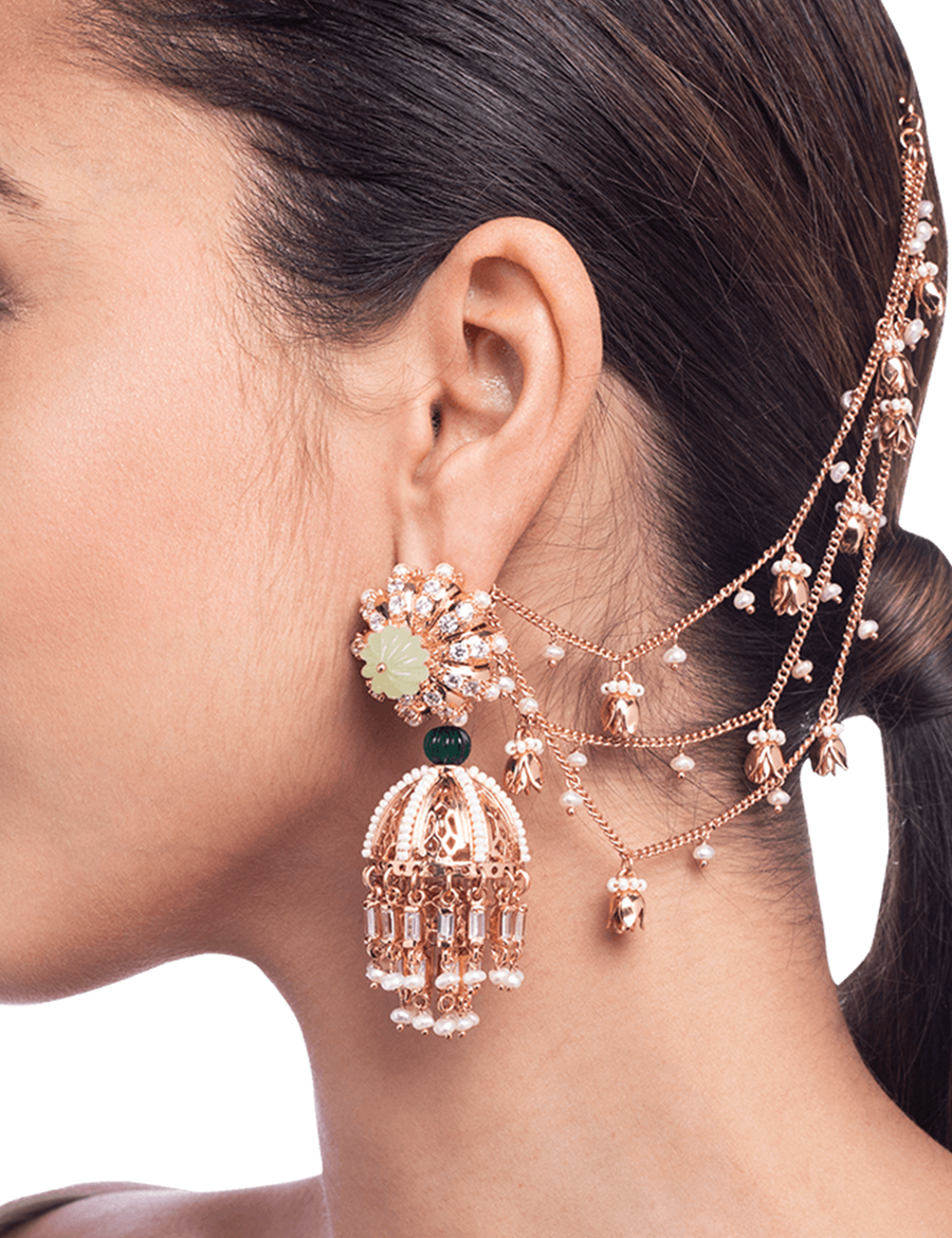 jhumka sahara earrings