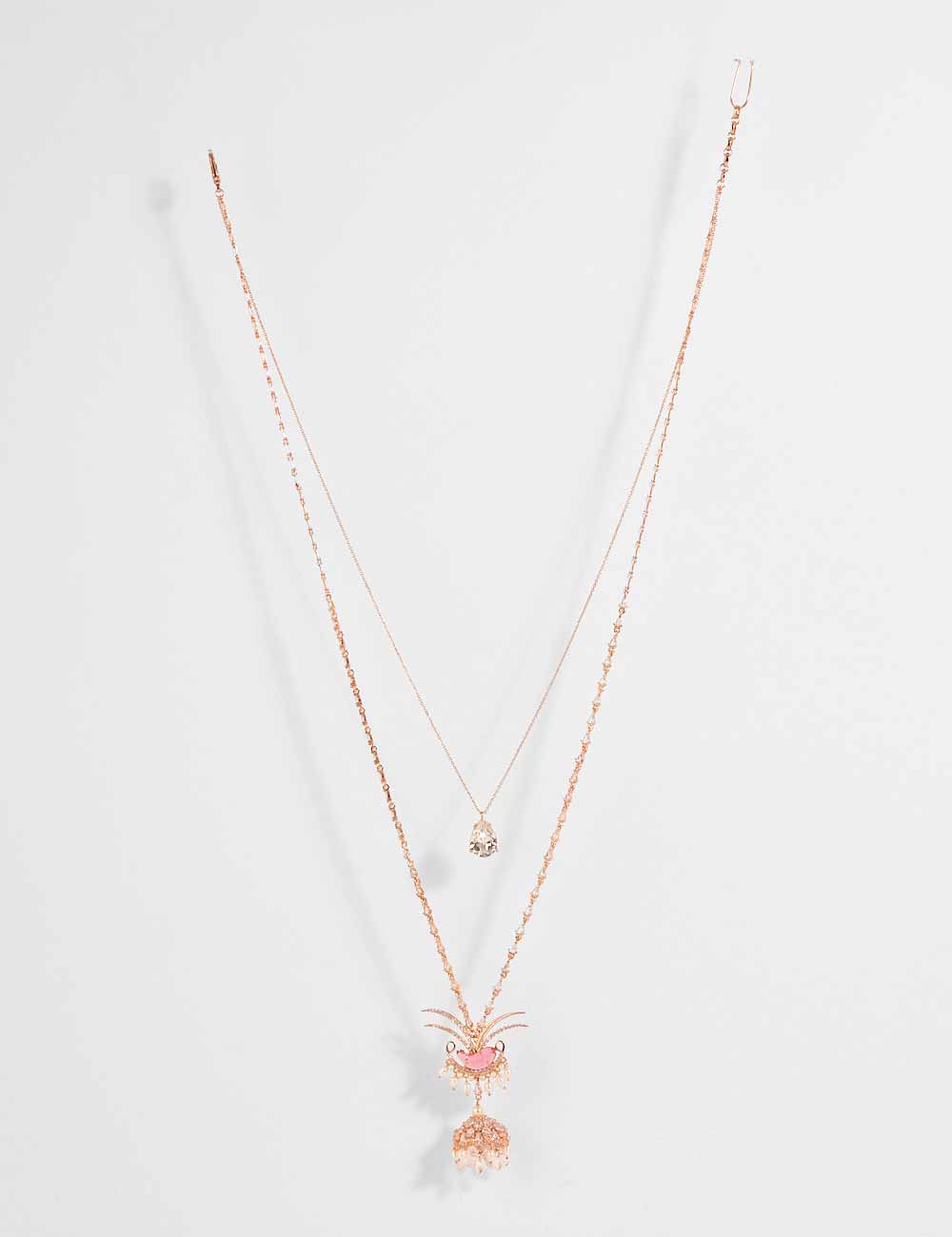 layered necklace