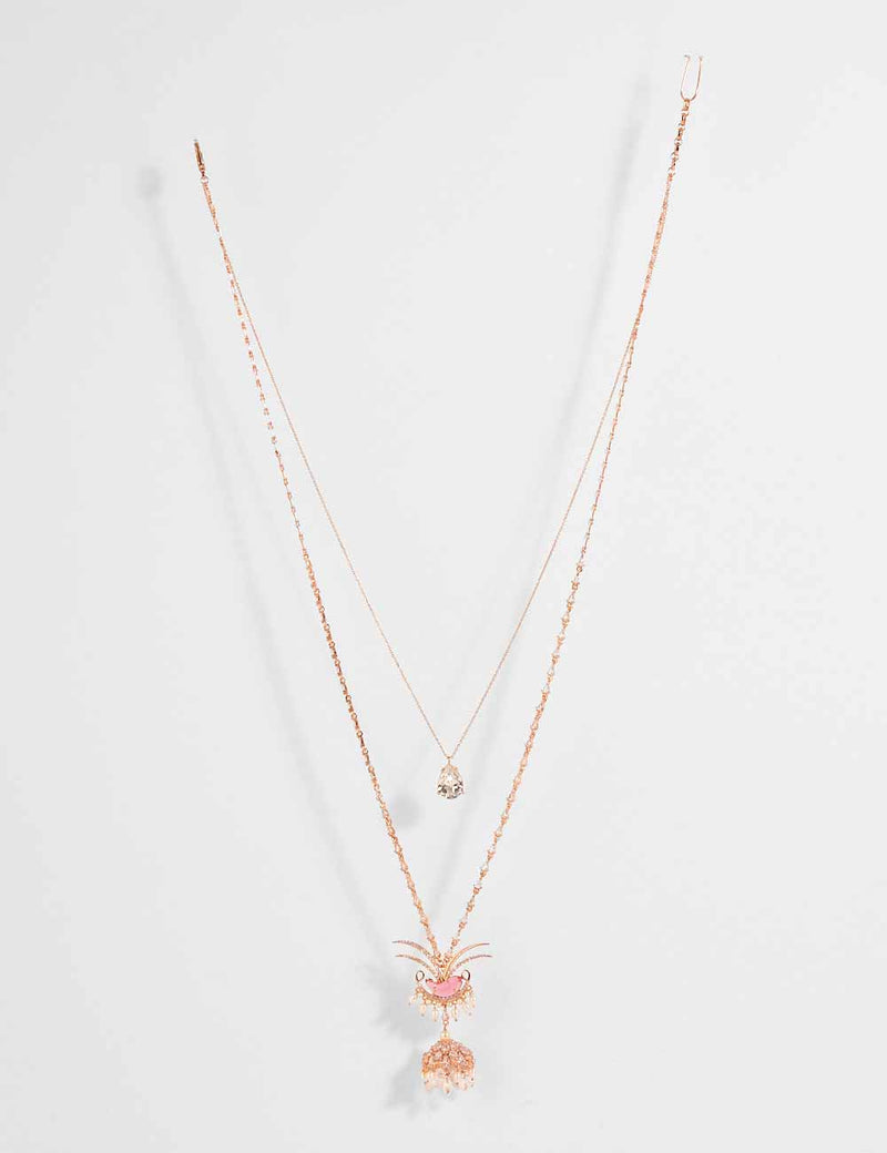 layered necklace