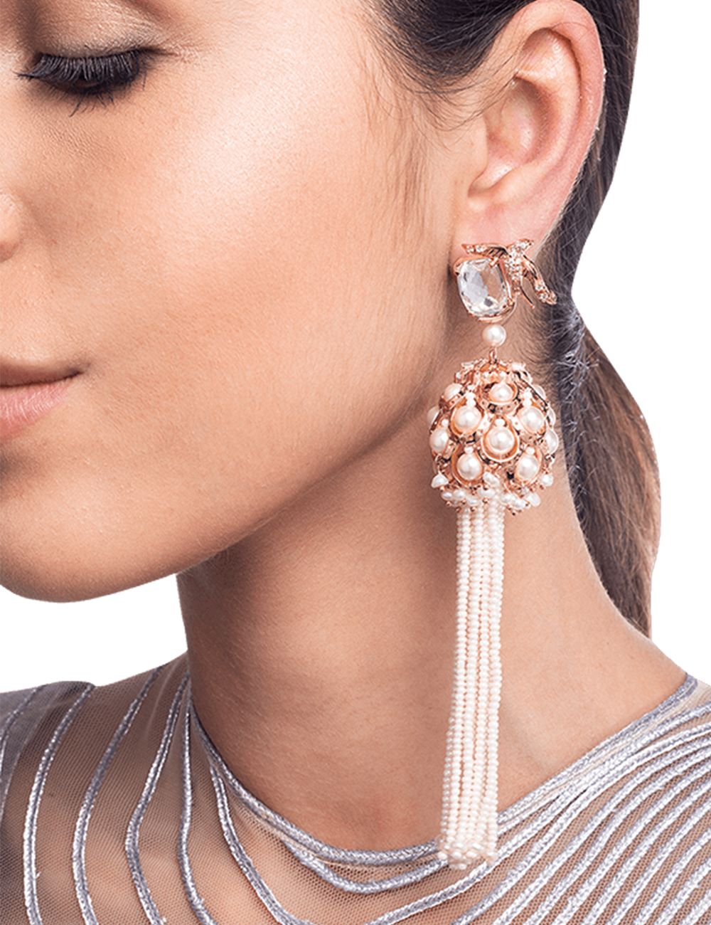 Long earrings 2025 fashion jewellery