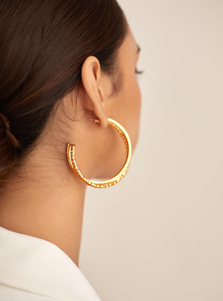 luxury  hoop earrings