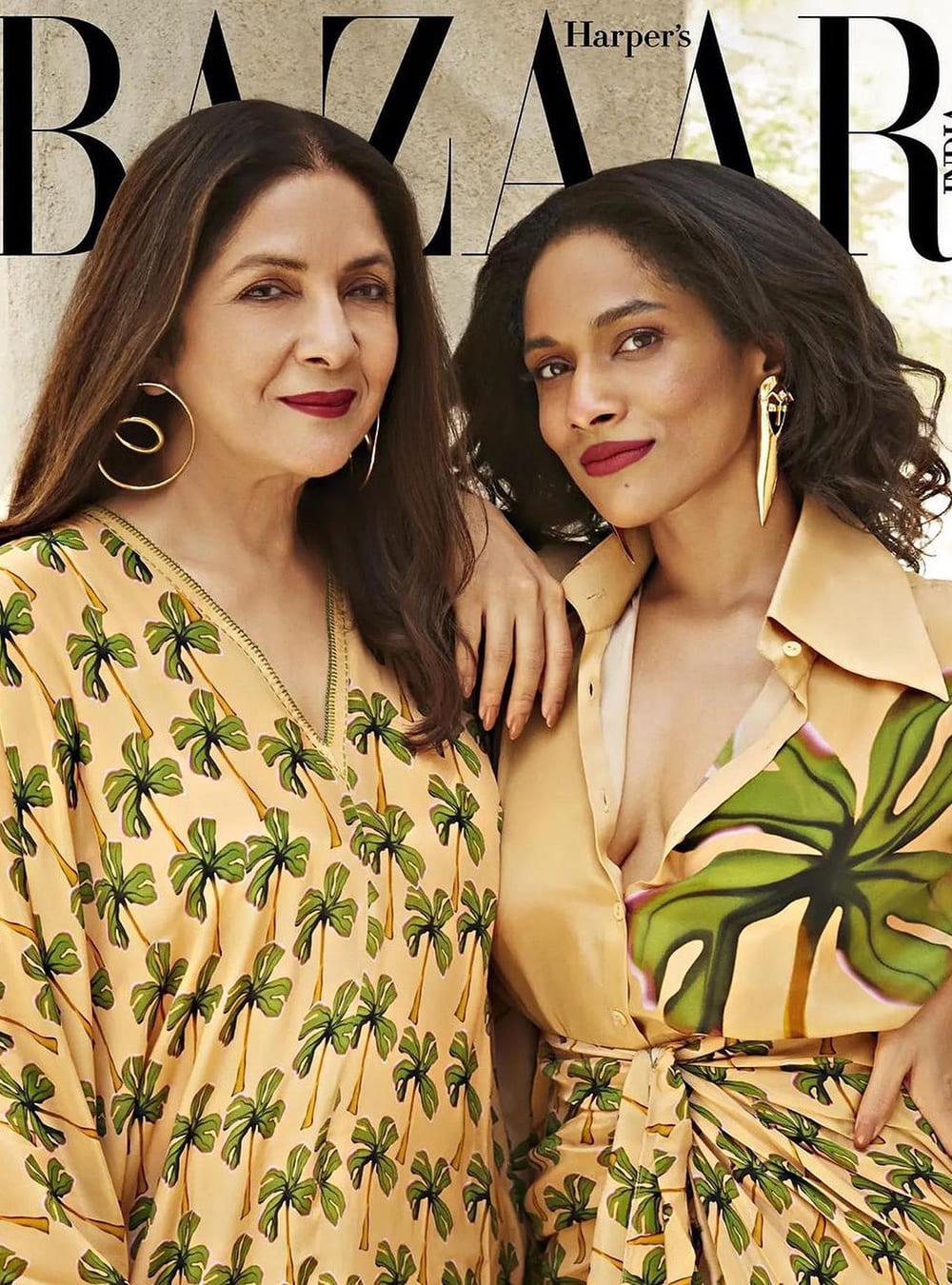 masaba gupta wearing gavi specule gold earrings