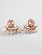modern bride stud earrings