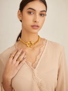 modern choker necklace