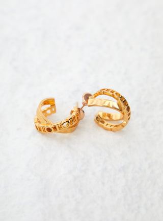 modern gold hoop earrings