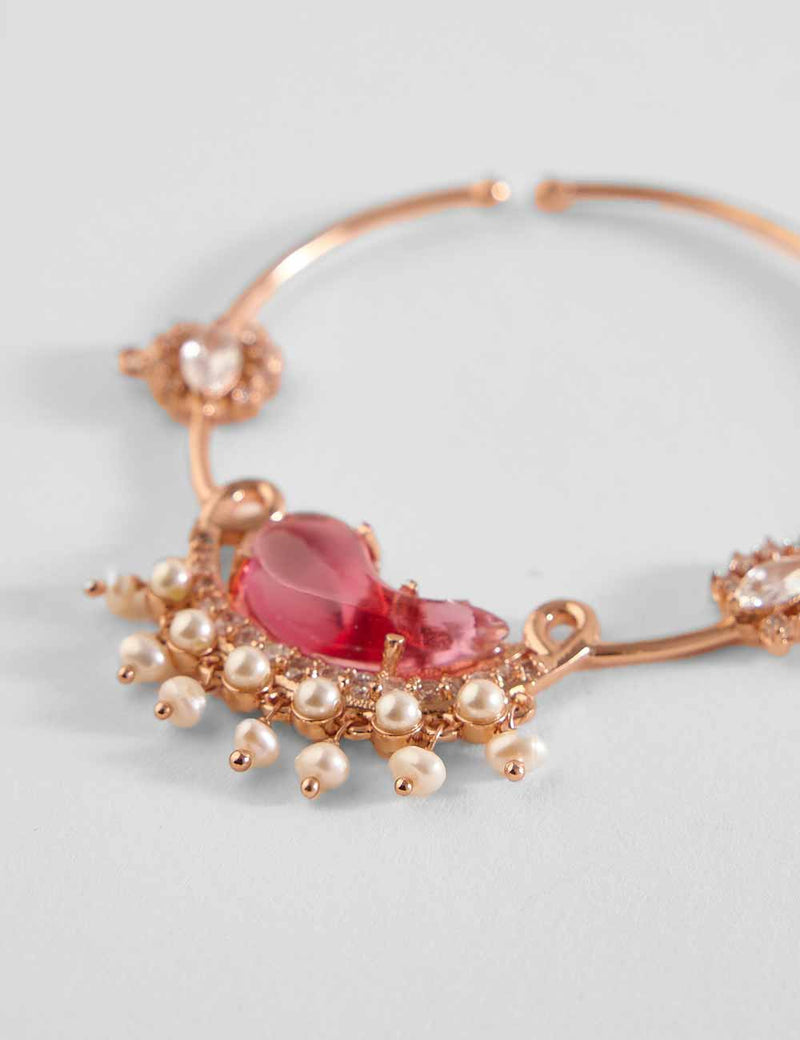 pearl nose ring