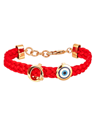 personalised evil eye bracelet