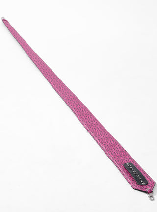 pink messenger bag belt