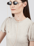 Convertible Optical Chain in gold finish 