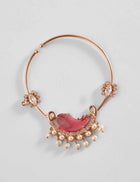rose gold plated nose ring