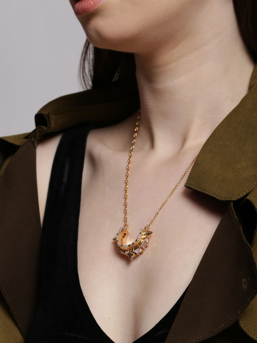 rose gold plated pendant