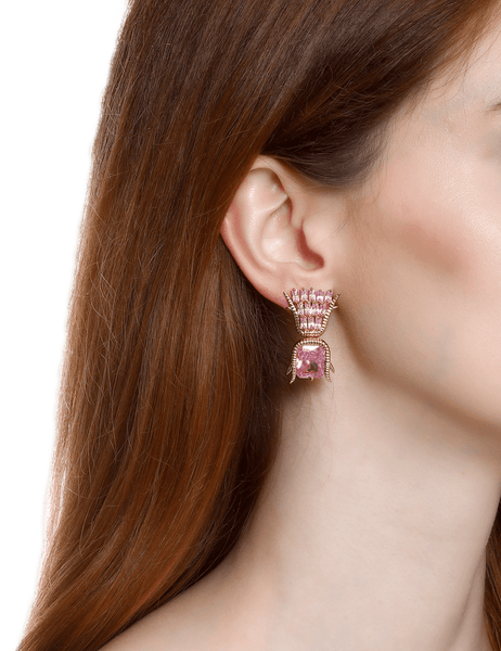 Buy quality Diamonds for every occasion stud earrings in rose gold in Pune