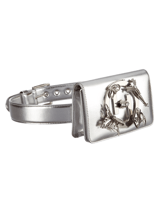 silver fanny pack for women.png