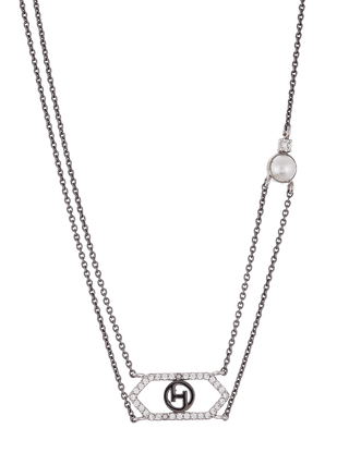 silver plated pendant chain