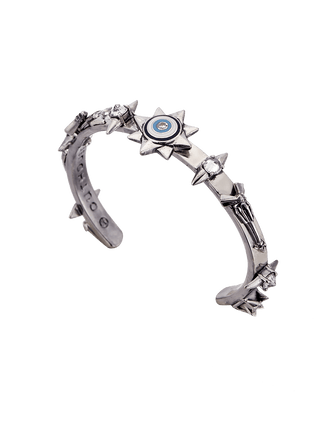 star shaped Evil eye handcuff bracelet