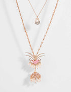 statement layered necklace