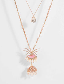 statement layered necklace