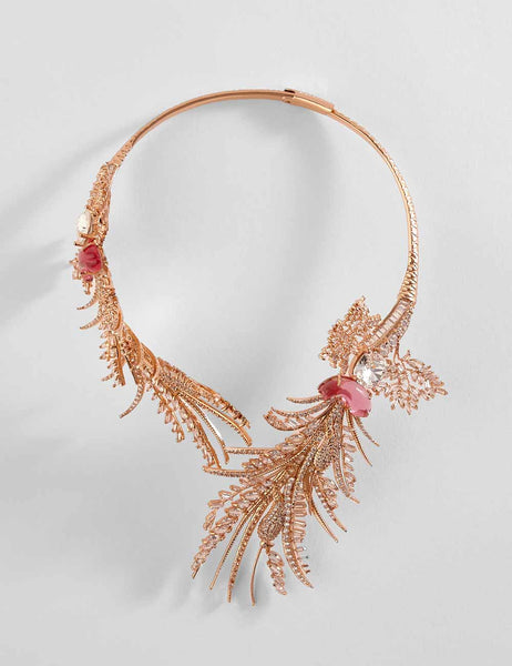 Buy Le Sunset Palm Open Choker Online for Rs. 26500.0