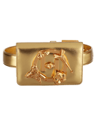 Women's fanny pack in gold